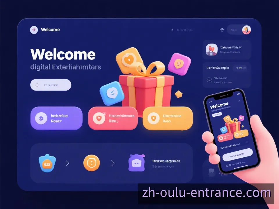 新用户欢迎权益与平台亮点示意图